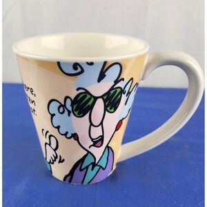 Hallmark Maxine Ceramic Coffee Mug Tapered Been There Forgotten That Dog Crabby